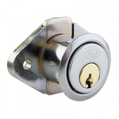 11CM LOCK Cerradura para mueble 21 cromo brillante