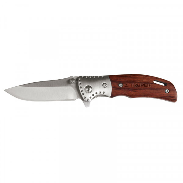 NV-3 Navaja abatible, mango de madera, 3-1/2' TRUPER | DIHERESA