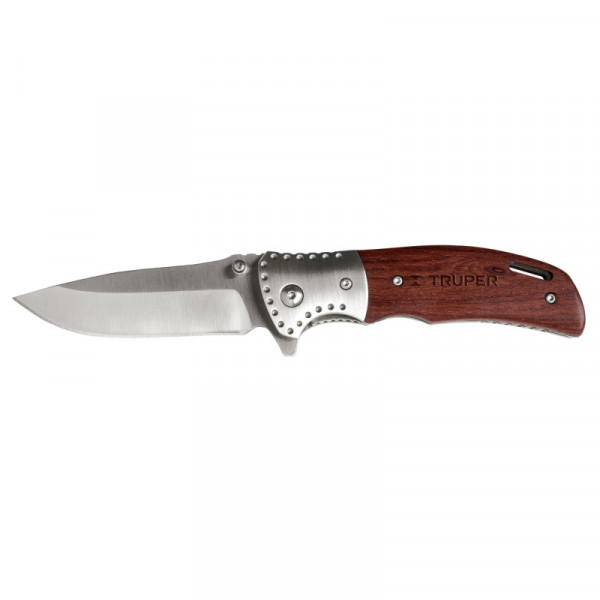 NV-4 Navaja abatible, mango de madera, 4-1/2' TRUPER | DIHERESA