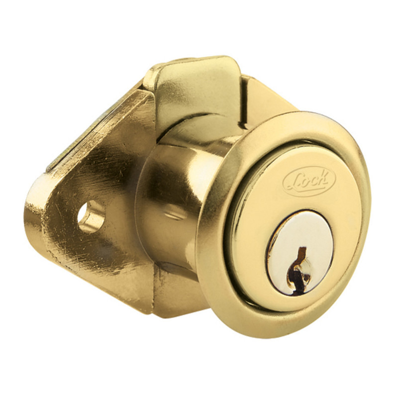 12CM LOCK Cerradura para mueble21 latón brillante Lock | DIHERESA 12CM LOCK Cerradura para mueble21 latón brillante Lock | DIHERESA