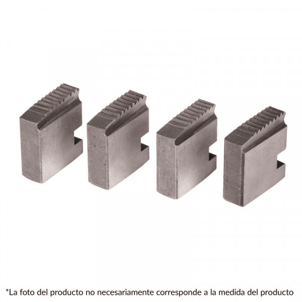 P-852-2X Juego de peines para tarrajas, 2', 4 pzas, Truper Expert TRUPER | DIHERESA