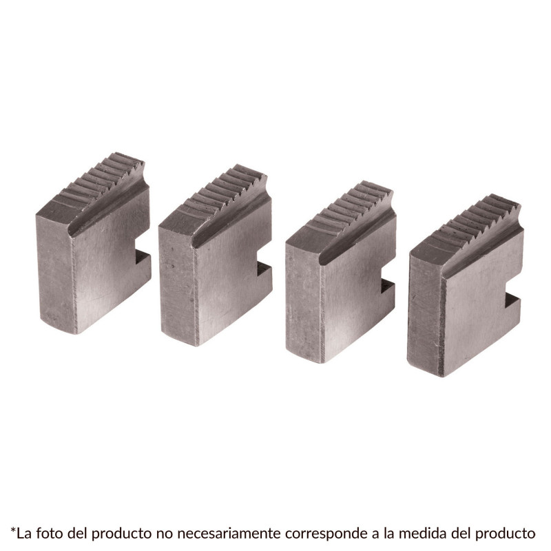 P-852-2X Juego de peines para tarrajas, 2', 4 pzas, Truper Expert TRUPER | DIHERESA