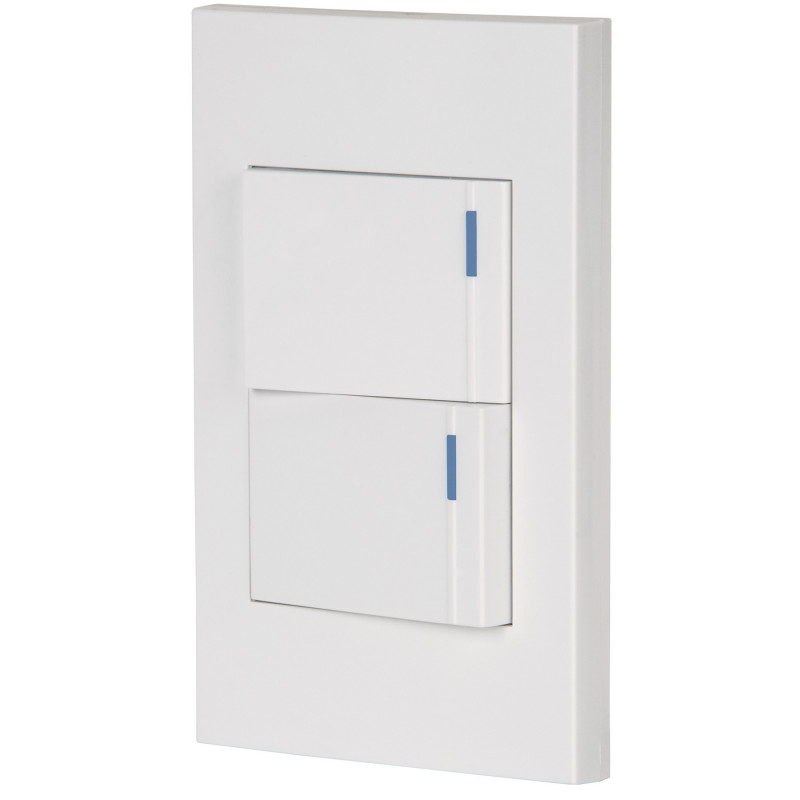 PA-APDO15-EEB Placa armada 2 interruptores (1, 3vías), 1.5mod,Española bco TRUPER | DIHERESA PA-APDO15-EEB Placa armada 2 interruptores (1, 3vías), 1.5mod,Española bco TRUPER | DIHERESA