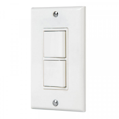 PA-APDO-CLP Placa armada interruptor sencillo y escalera Classic TRUPER | DIHERESA