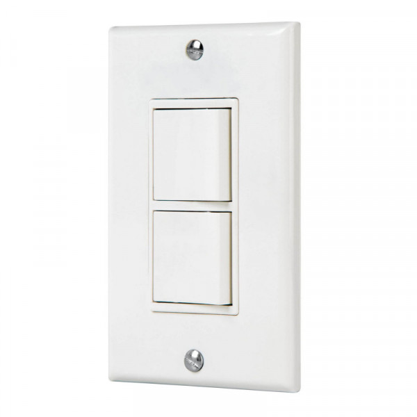 PA-APDO-CLP Placa armada interruptor sencillo y escalera Classic TRUPER | DIHERESA