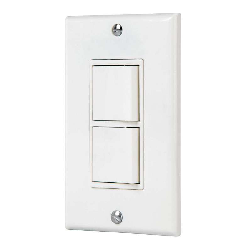 PA-APDO-CLP Placa armada interruptor sencillo y escalera Classic TRUPER | DIHERESA