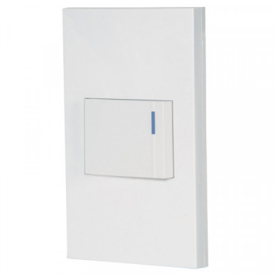 PA-APSE15-EEB Placa armada interruptor de 3 vías, 1.5mód, Española, blanco TRUPER | DIHERESA