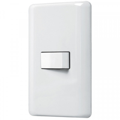 PA-APSE-EB Placa armada con 1 interruptor de 3 vías, Volteck Basic TRUPER | DIHERESA