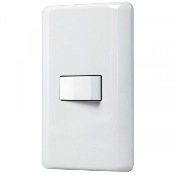 PA-APSE-EB Placa armada con 1 interruptor de 3 vías, Volteck Basic TRUPER | DIHERESA