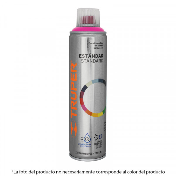 PA-BB Pintura (Esmalte acrílico) en aerosol, blanco brillante TRUPER | DIHERESA