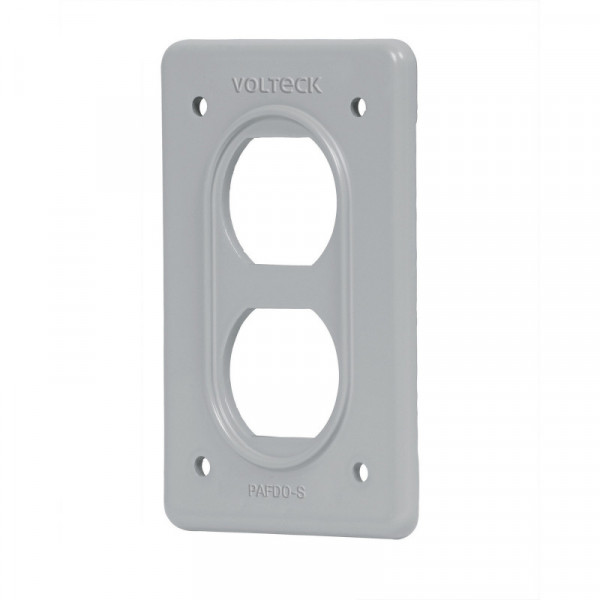 PAFDO-S Placa de acero, FS, doble, de sobreponer, Volteck TRUPER | DIHERESA