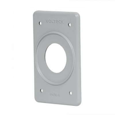 PAFSE-S Placa tipo FS, sencilla, de sobreponer, Volteck TRUPER | DIHERESA