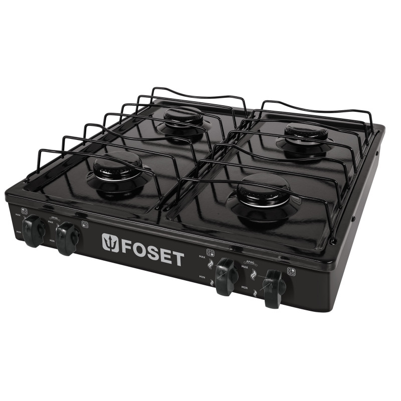 PAGA-4N Parilla de gas, 4 quemadores, color negro TRUPER | DIHERESA PAGA-4N Parilla de gas, 4 quemadores, color negro TRUPER | DIHERESA