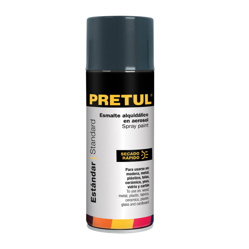 PAP-GR-P Pintura (Esmalte acrílico) en aerosol, gris primario,Pretul TRUPER | DIHERESA PAP-GR-P Pintura (Esmalte acrílico) en aerosol, gris primario,Pretul TRUPER | DIHERESA