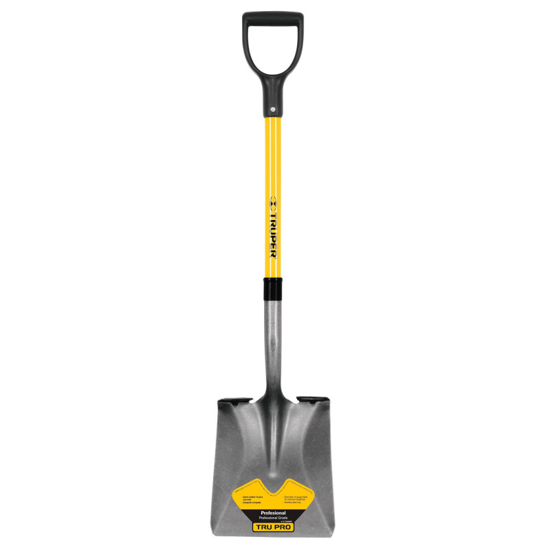 PCY-F Pala Tru Glass cuadrada, puño 'Y', mango 29-1/2' TRUPER | DIHERESA PCY-F Pala Tru Glass cuadrada, puño 'Y', mango 29-1/2' TRUPER | DIHERESA