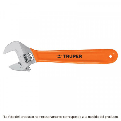 PET-12X Perico 12' cromado, mango comfortgrip TRUPER | DIHERESA