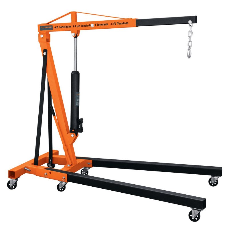PHF-2 Pluma hidráulica, brazo ajustable, 2 toneladas TRUPER | DIHERESA PHF-2 Pluma hidráulica, brazo ajustable, 2 toneladas TRUPER | DIHERESA