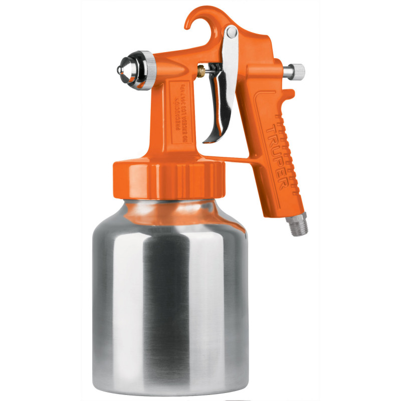 PIPI-26 Pistola p/pintar baja presión, naranja, entrada inferior TRUPER | DIHERESA PIPI-26 Pistola p/pintar baja presión, naranja, entrada inferior TRUPER | DIHERESA