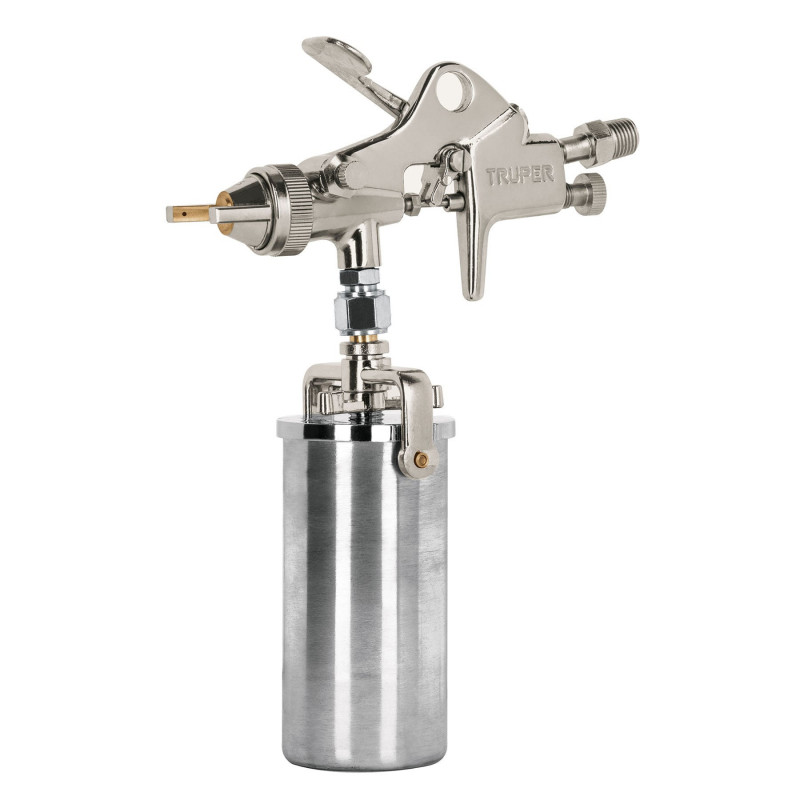 PIPI-300 Pistola p/retoque succión, HVHP,vaso alum,boquilla 1.5 mm TRUPER | DIHERESA PIPI-300 Pistola p/retoque succión, HVHP,vaso alum,boquilla 1.5 mm TRUPER | DIHERESA