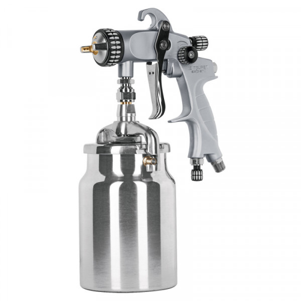 PIPI-340X Pistola p/pintar succión HVLP,vaso alum,1.4 mm,Truper Expert TRUPER | DIHERESA