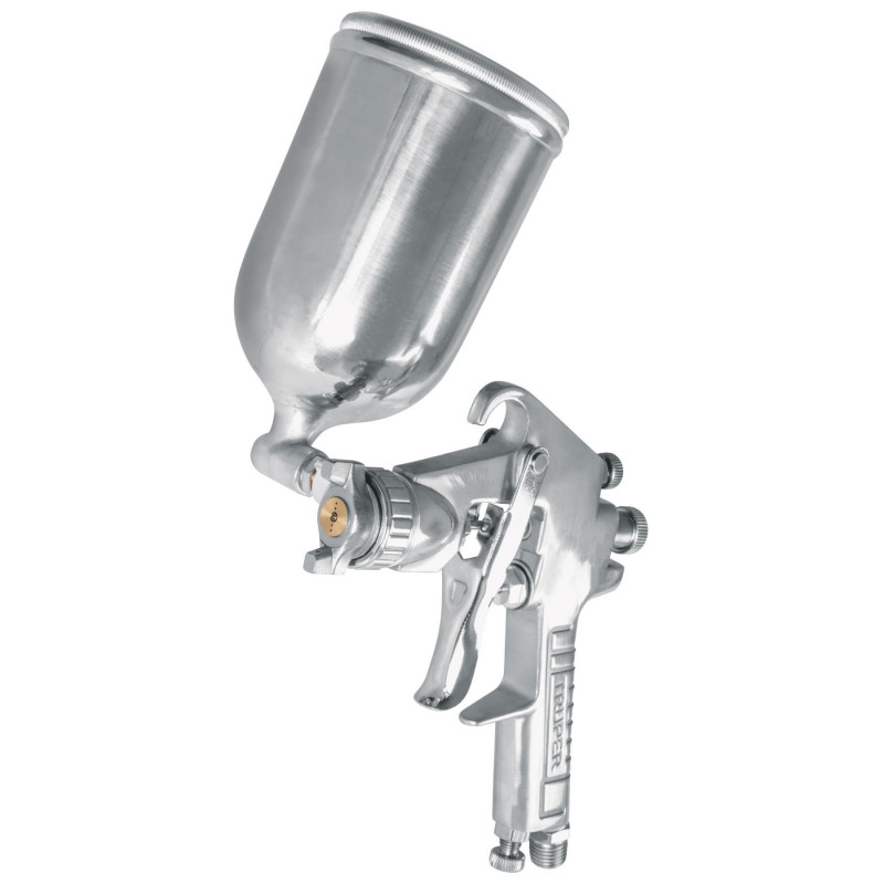 PIPI-420 Pistola p/pintar gravedad LVMP,vaso aluminio, boquilla 1.4mm TRUPER | DIHERESA PIPI-420 Pistola p/pintar gravedad LVMP,vaso aluminio, boquilla 1.4mm TRUPER | DIHERESA