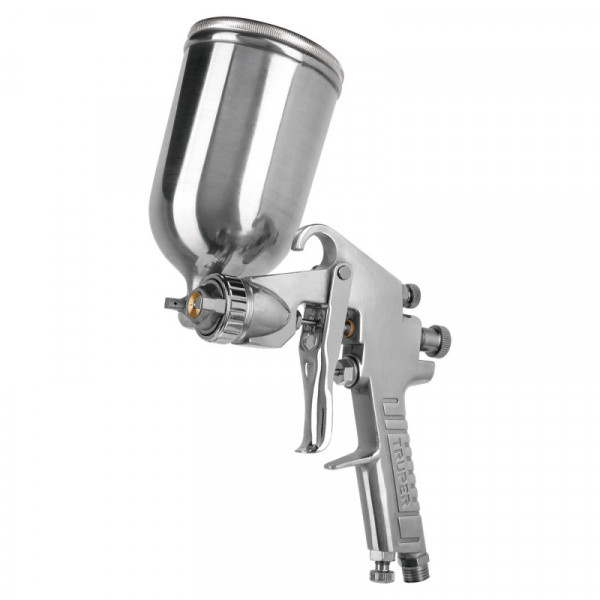 PIPI-422 Pistola p/pintar gravedad LVMP,vaso aluminio, boquilla 2.0mm TRUPER | DIHERESA