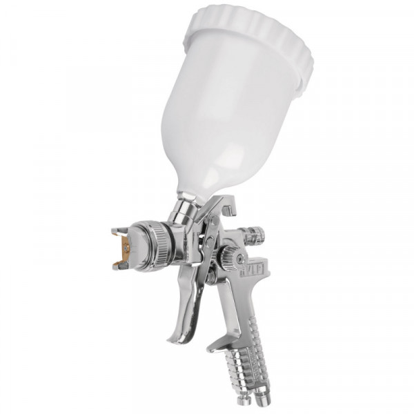 PIPI-440 Pistola p/pintar gravedad HVLP,vaso plástico, boquilla 1.4mm TRUPER | DIHERESA