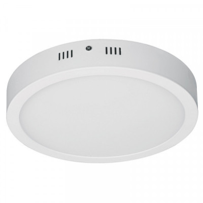 PLA-207L Plafón redondo, moderno, 18W, 6500K, LED, blanco TRUPER | DIHERESA