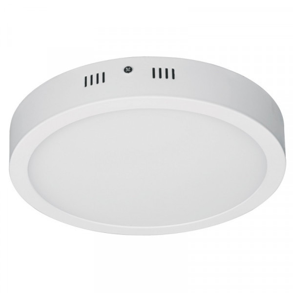 PLA-207L Plafón redondo, moderno, 18W, 6500K, LED, blanco TRUPER | DIHERESA