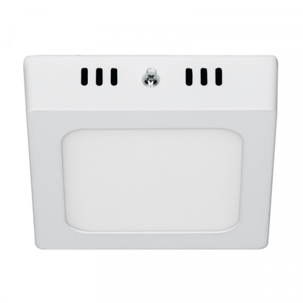 PLA-210L Plafón cuadrado, moderno, 6 W, 6500 K, LED, blanco TRUPER | DIHERESA