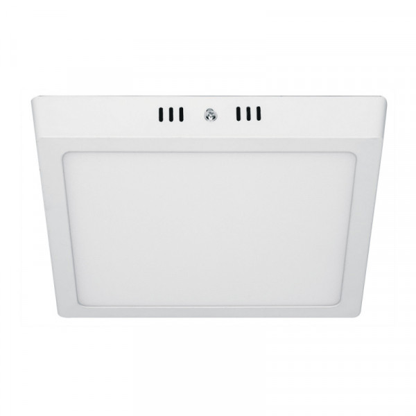 PLA-212L Plafón cuadrado, moderno, 18 W, 6500 K, LED, blanco TRUPER | DIHERESA