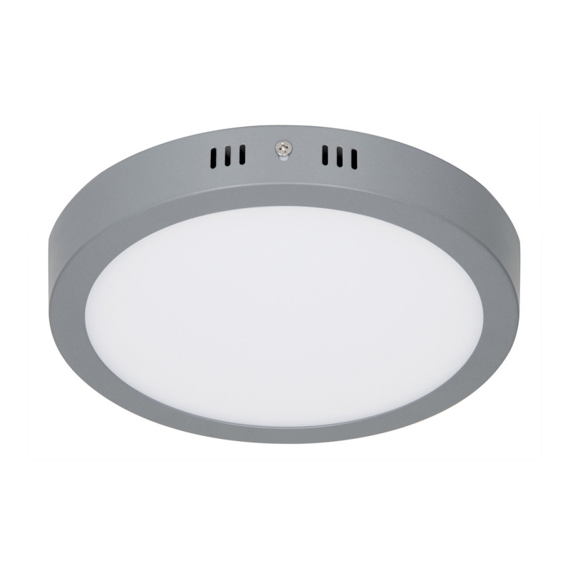 PLA-216L Plafón redondo, moderno, 18 W, 6500K, LED, gris TRUPER | DIHERESA PLA-216L Plafón redondo, moderno, 18 W, 6500K, LED, gris TRUPER | DIHERESA
