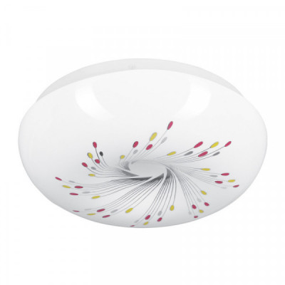 PLA-402L Plafón redondo, decorativo, diseño de espirales, 15 W, LED TRUPER | DIHERESA