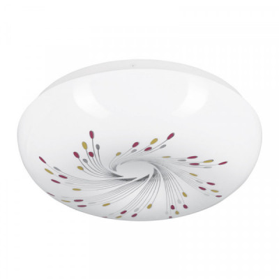 PLA-403L Plafón redondo, decorativo, diseño de espirales, 18 W, LED TRUPER | DIHERESA