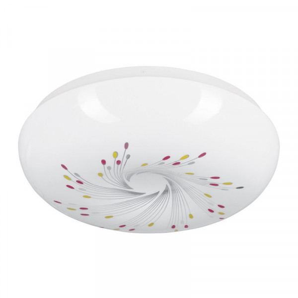 PLA-404L Plafón redondo, decorativo, diseño de espirales, 22 W, LED TRUPER | DIHERESA