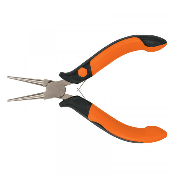 PM-PR4 Pinza de punta redonda 5', mango comfort grip TRUPER | DIHERESA
