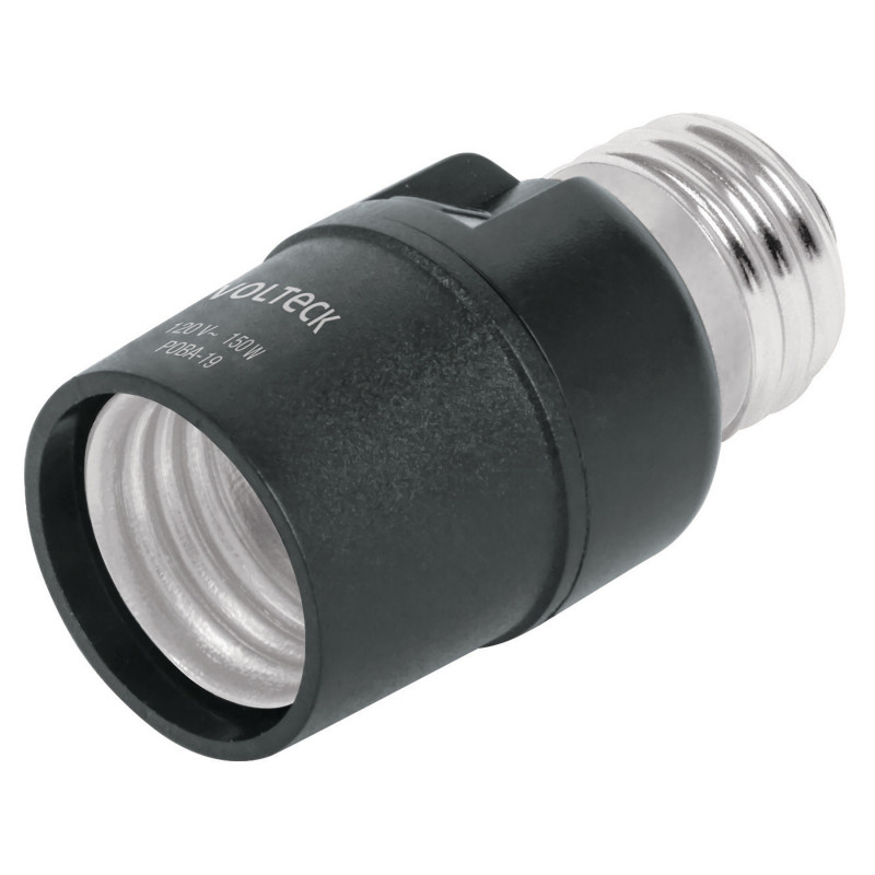 POBA-19 Portalámpara de PVC, con sensor de luz, Volteck TRUPER | DIHERESA POBA-19 Portalámpara de PVC, con sensor de luz, Volteck TRUPER | DIHERESA