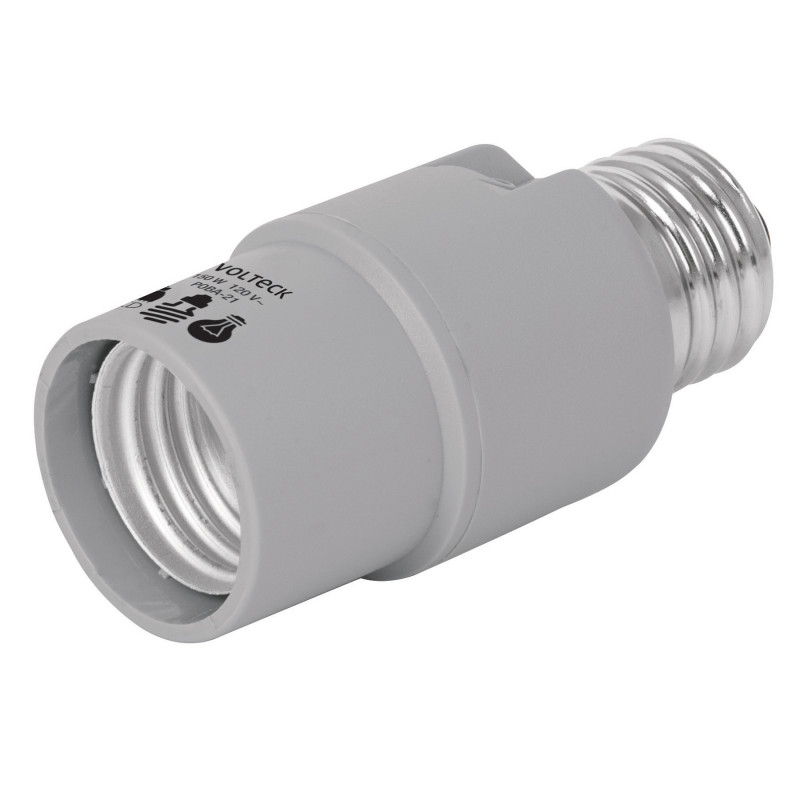 POBA-21 Portalámpara de policarbonato, con sensor de luz, 360° TRUPER | DIHERESA