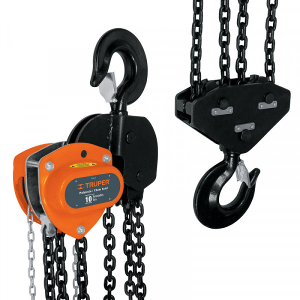 POL-10 Polipasto de 10 ton TRUPER | DIHERESA