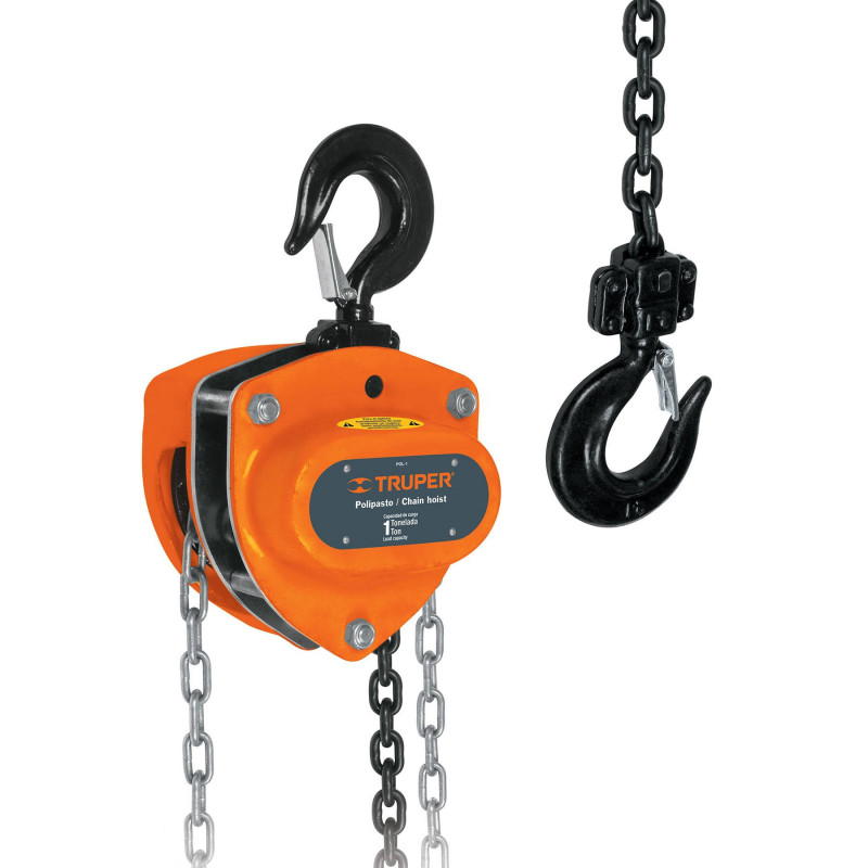 POL-1 Polipasto de 1 ton TRUPER | DIHERESA