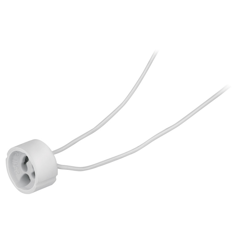 POPO-21 Portalámpara de porcelana para base GU10, Volteck TRUPER | DIHERESA POPO-21 Portalámpara de porcelana para base GU10, Volteck TRUPER | DIHERESA