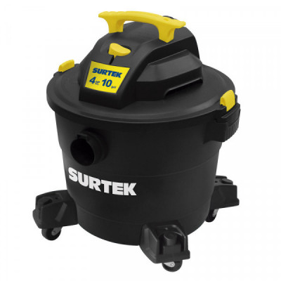 AS510A SURTEK Aspiradora de plástico 10 gal 4HP