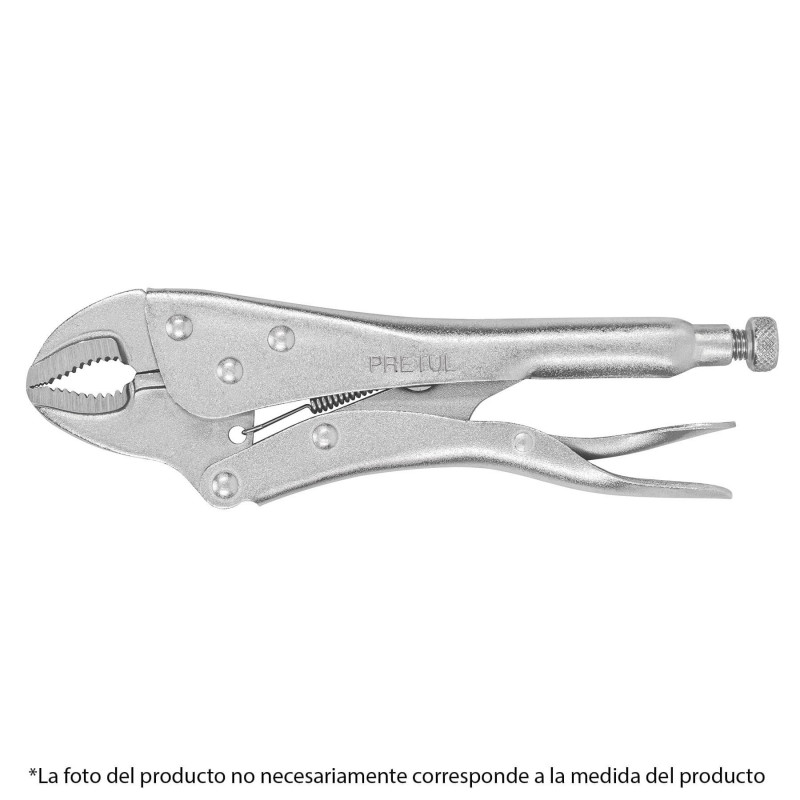 PP-5C Pinza de presión 5', mordaza curva, Pretul TRUPER | DIHERESA PP-5C Pinza de presión 5', mordaza curva, Pretul TRUPER | DIHERESA
