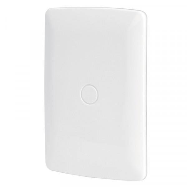 PPC-IB Placa de ABS, ciega, línea Italiana, color blanco TRUPER | DIHERESA