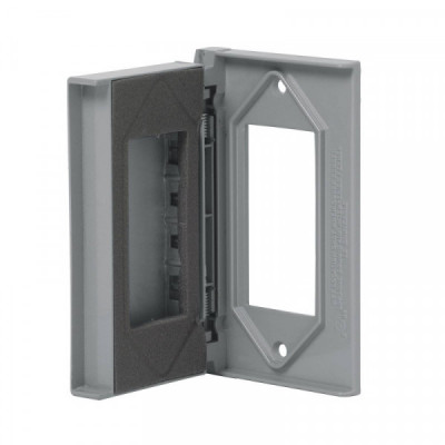 PPIN-CL Placa 1 ventana para intemperie, metálica, Classic TRUPER | DIHERESA