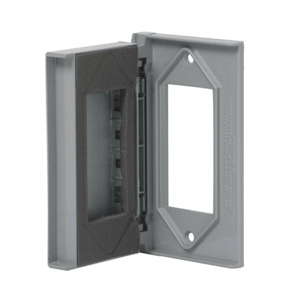 PPIN-CL Placa 1 ventana para intemperie, metálica, Classic TRUPER | DIHERESA