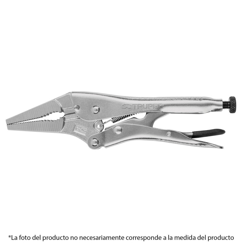 PPT-4PL Pinza de presión 4', punta larga TRUPER | DIHERESA PPT-4PL Pinza de presión 4', punta larga TRUPER | DIHERESA