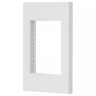 PPTR-EB Placa 3 módulos, línea Española, color blanco TRUPER | DIHERESA