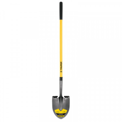 PRL-F Pala Tru Glass redonda, mango largo TRUPER | DIHERESA