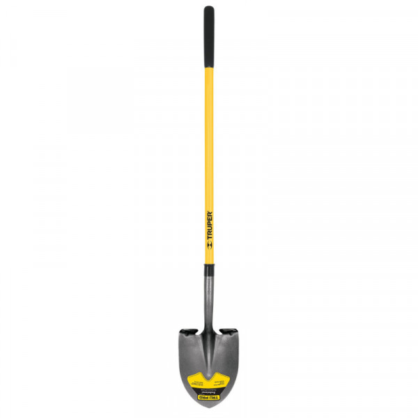 PRL-F Pala Tru Glass redonda, mango largo TRUPER | DIHERESA